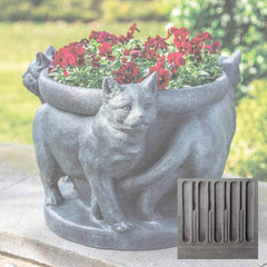 Campania 3 Cats Planter