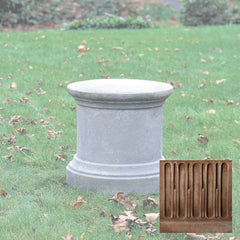 Campania Plain Round Pedestal