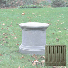 Campania Plain Round Pedestal