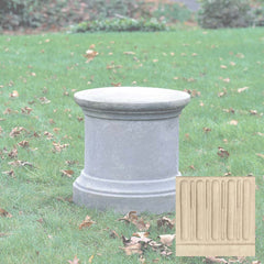 Campania Plain Round Pedestal