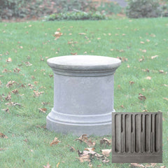 Campania Plain Round Pedestal