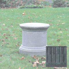 Campania Plain Round Pedestal