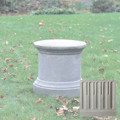 Campania Plain Round Pedestal