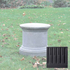 Campania Plain Round Pedestal