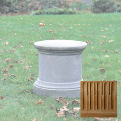 Campania Plain Round Pedestal