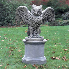 Campania Low Round Plain Pedestal