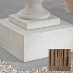 Campania Textured Low Sq Pedestals