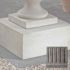 Campania Textured Low Sq Pedestals