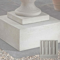 Campania Textured Low Sq Pedestals