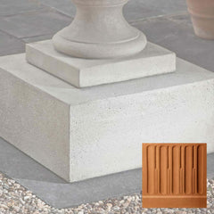 Campania Textured Low Sq Pedestals