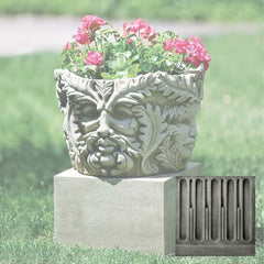Campania Textured Low Sq Pedestals