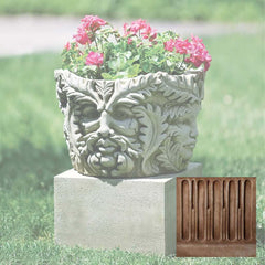 Campania Textured Low Sq Pedestals