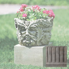 Campania Textured Low Sq Pedestals