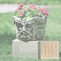 Campania Textured Low Sq Pedestals