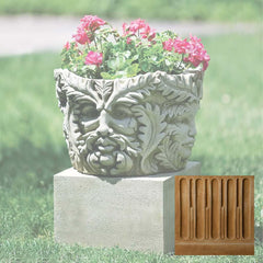 Campania Textured Low Sq Pedestals