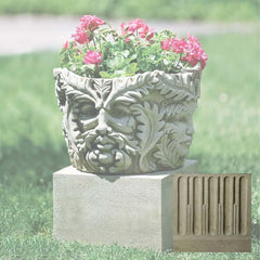 Campania Textured Low Sq Pedestals