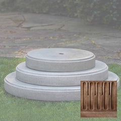 Campania Round Plinth
