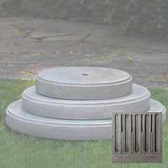 Campania Round Plinth