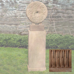 Campania Rectangular Tall Pedestal