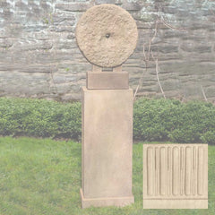 Campania Rectangular Tall Pedestal