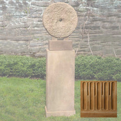Campania Rectangular Tall Pedestal
