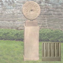 Campania Rectangular Tall Pedestal