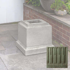 Campania Textured 12 Inch Pedestal