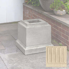Campania Textured 12 Inch Pedestal