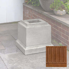 Campania Textured 12 Inch Pedestal