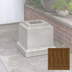 Campania Textured 12 Inch Pedestal