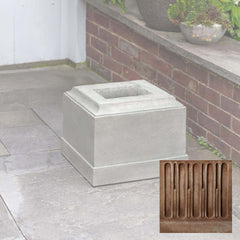 Campania Textured 12 Inch Pedestal