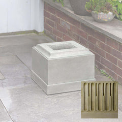 Campania Textured 12 Inch Pedestal