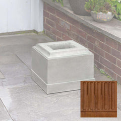 Campania Textured 12 Inch Pedestal