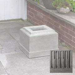 Campania Textured 12 Inch Pedestal