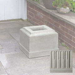 Campania Textured 12 Inch Pedestal
