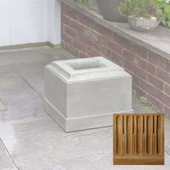 Campania Textured 12 Inch Pedestal