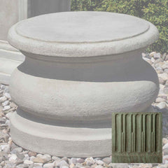 Campania Low Round Plain Pedestal