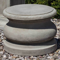 Campania Low Round Plain Pedestal
