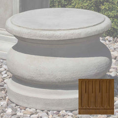 Campania Low Round Plain Pedestal