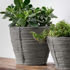 Reed Planter - Brown