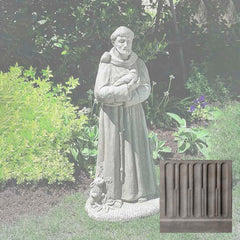 Campania St. Francis with Animals 36"