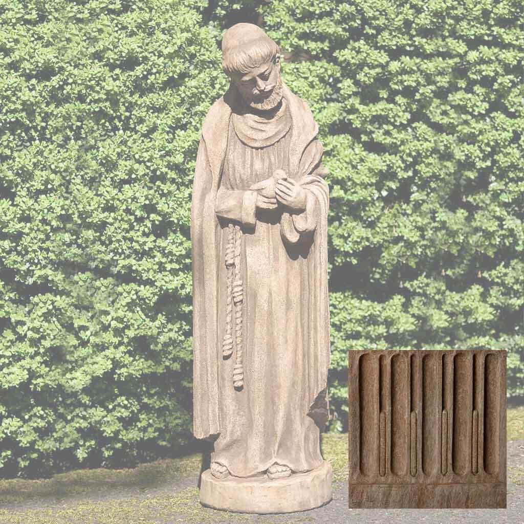 Campania St. Francis with Baby Bird