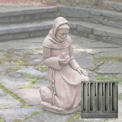 Campania Kneeling St. Francis with Bird