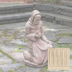 Campania Kneeling St. Francis with Bird