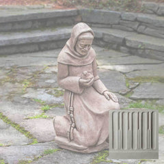 Campania Kneeling St. Francis with Bird