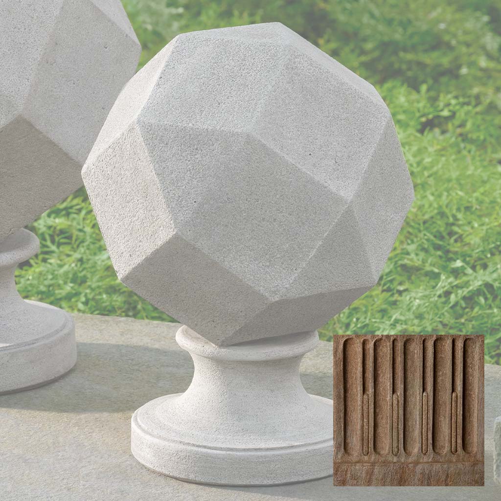 Campania Polyhedron Finial