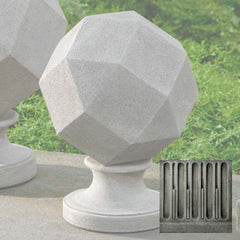 Campania Polyhedron Finial, Large