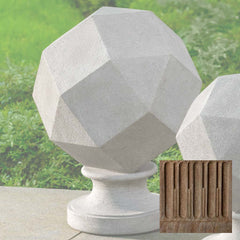 Campania Polyhedron Finial