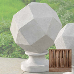 Campania Polyhedron Finial