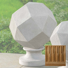 Campania Polyhedron Finial